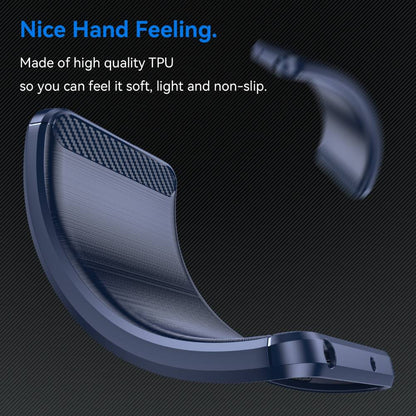 TPU Hülle für Xiaomi 13 Carbon Fiber Skin Brushed Schutz Backcover Soft Case
