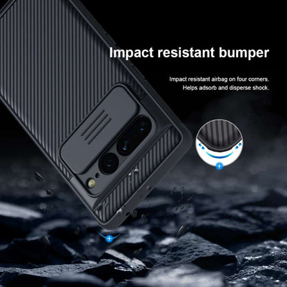 NILLKIN Hybrid Hülle für Google Pixel 7 PRO Camshield Pro Case Handy Full Cover