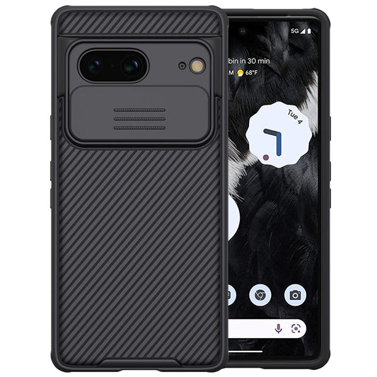 NILLKIN Hybrid Hülle für Google Pixel 7 Camshield Pro Case Schutz PC Handy Cover