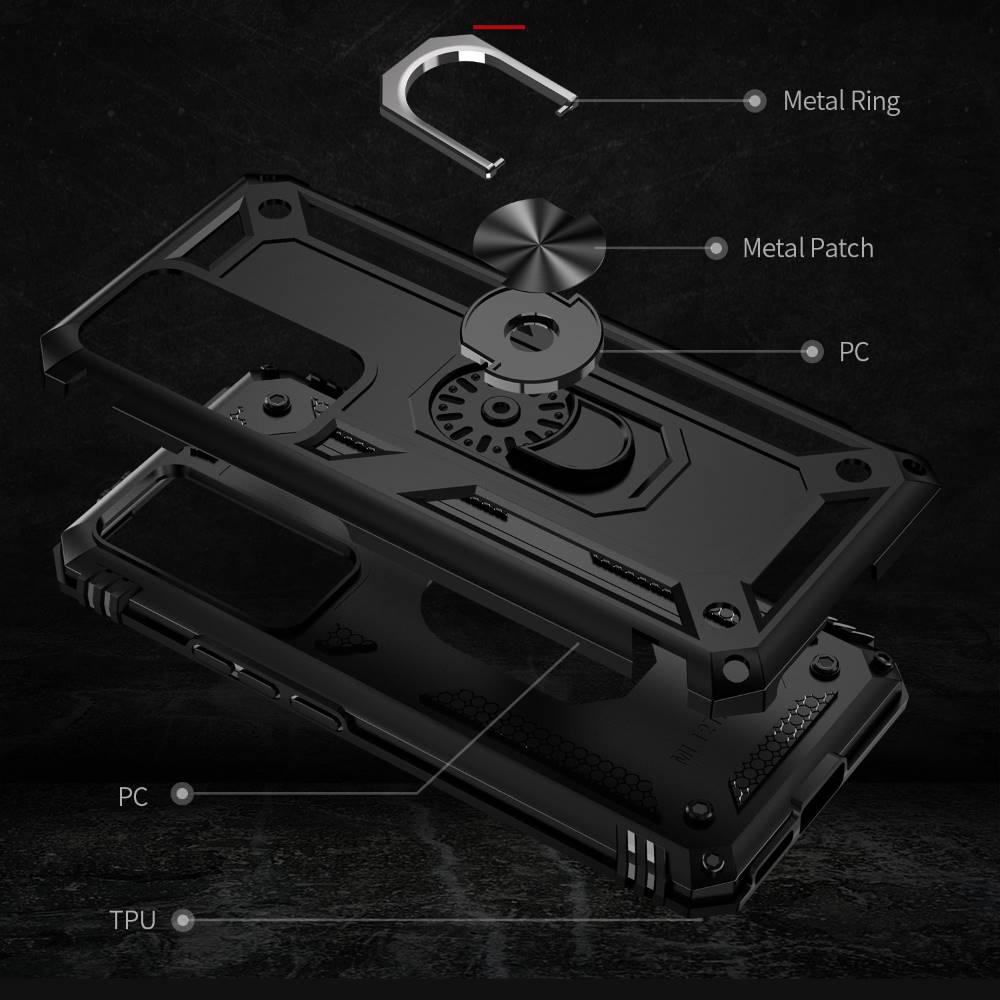 Outdoor Hülle für Xiaomi 12T 12T PRO TPU PC Hybrid Sergeant Armor Ring Cover