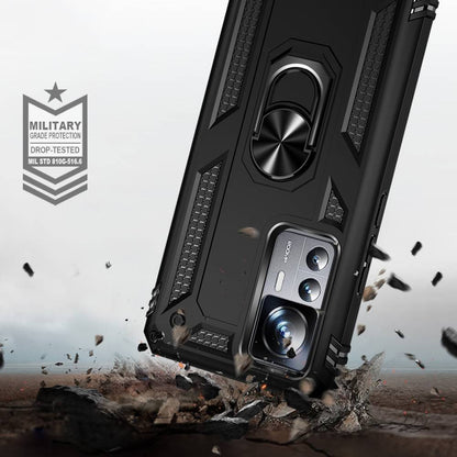 Outdoor Hülle für Xiaomi 12T 12T PRO TPU PC Hybrid Sergeant Armor Ring Cover