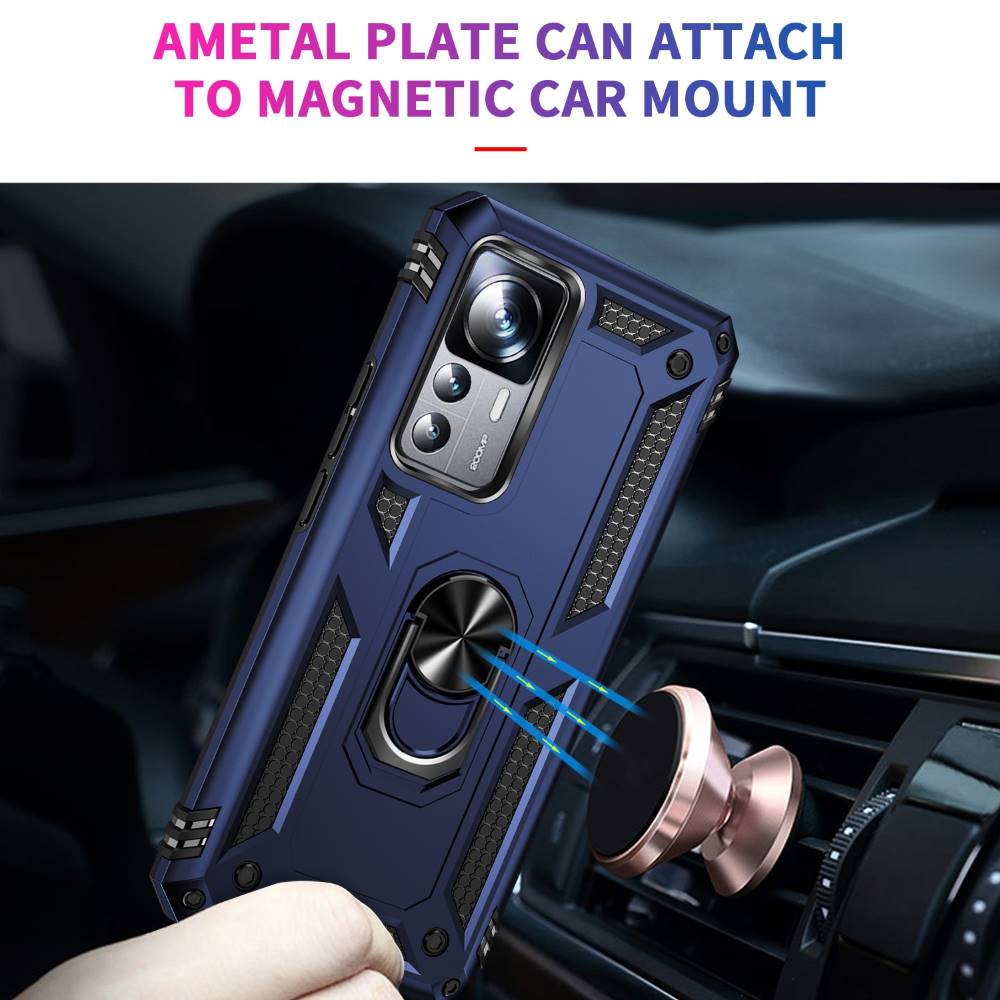 Outdoor Hülle für Xiaomi 12T 12T PRO TPU PC Hybrid Sergeant Armor Ring Cover