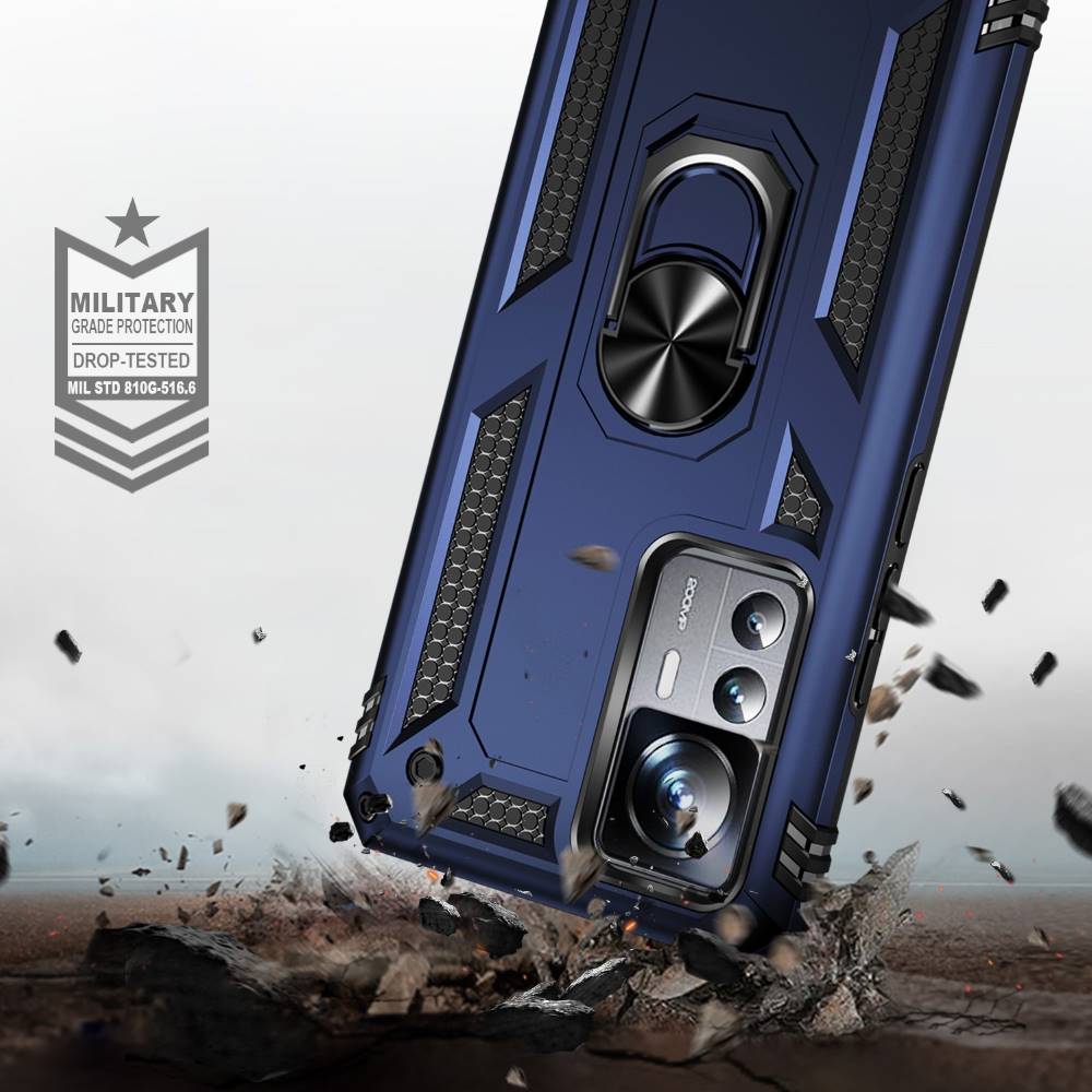 Outdoor Hülle für Xiaomi 12T 12T PRO TPU PC Hybrid Sergeant Armor Ring Cover