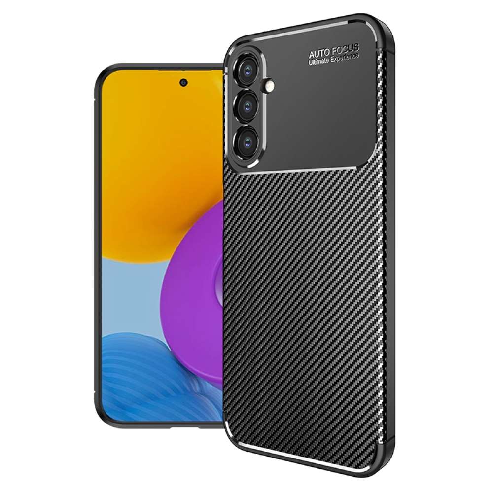 TPU Hülle für Samsung Galaxy A54 Carbon Fiber Muster Shockproof Back Cover Case