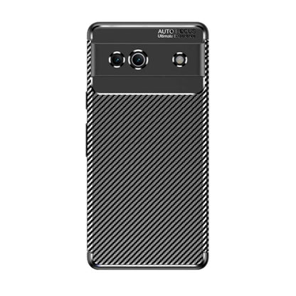 TPU Hülle für Google Pixel 7a Carbon Fiber Muster Shockproof Back Cover Case