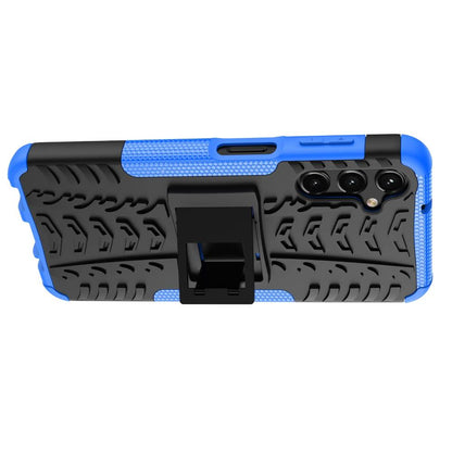 Outdoor Hülle für Samsung Galaxy A14 Tire Rutschfest Kickstand PC TPU Cover Case