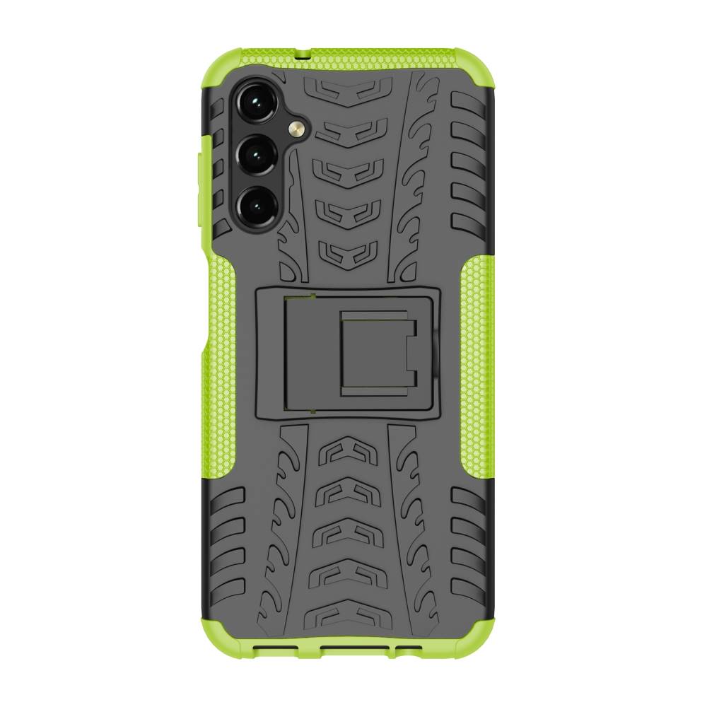 Outdoor Hülle für Samsung Galaxy A14 Tire Rutschfest Kickstand PC TPU Cover Case
