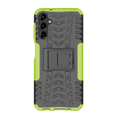 Outdoor Hülle für Samsung Galaxy A14 Tire Rutschfest Kickstand PC TPU Cover Case