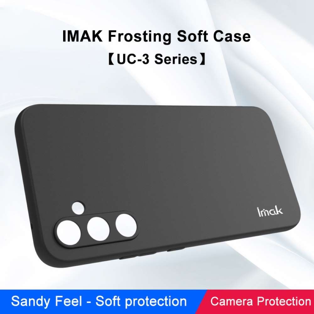 IMAK TPU Hülle für Samsung Galaxy A34 UC-3 Series Frosted Matt Soft Cover Case