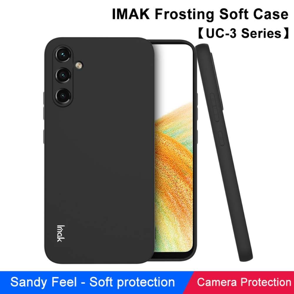 IMAK TPU Hülle für Samsung Galaxy A34 UC-3 Series Frosted Matt Soft Cover Case