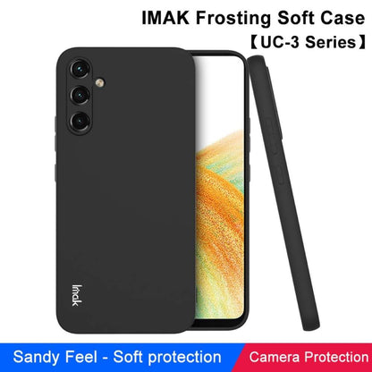 IMAK TPU Hülle für Samsung Galaxy A34 UC-3 Series Frosted Matt Soft Cover Case