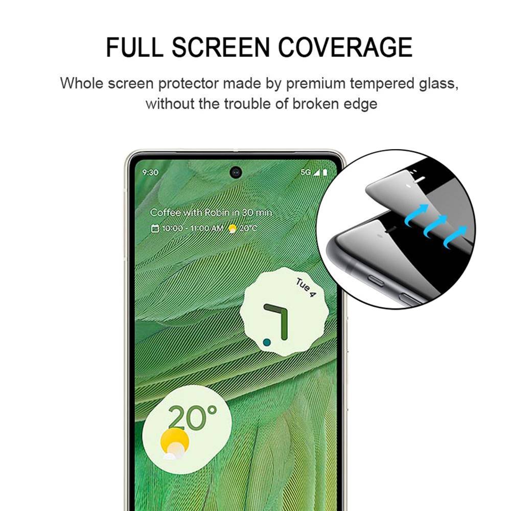 Schutzglas für Google Pixel 7 Full Cover Full Glue Tempered Glass Folie Film