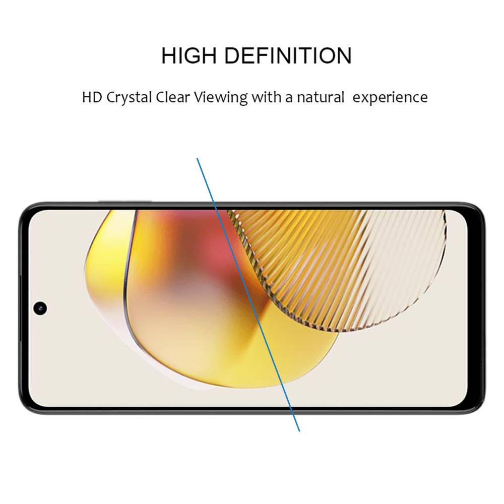 Schutzglas für Motorola Moto G73 Full Cover Full Glue Tempered Glass Folie Film