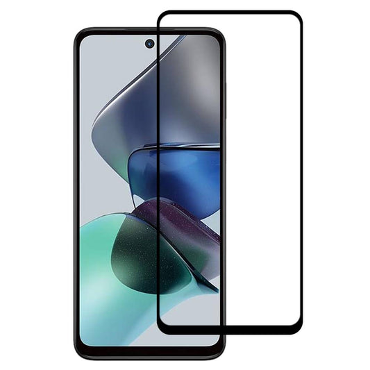 Schutzglas für Motorola Moto G23 Full Cover Full Glue Tempered Glass Folie Film