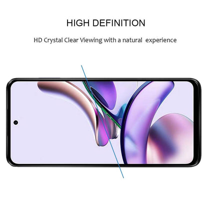 Schutzglas für Motorola Moto G13 Full Cover Full Glue Tempered Glass Folie Film