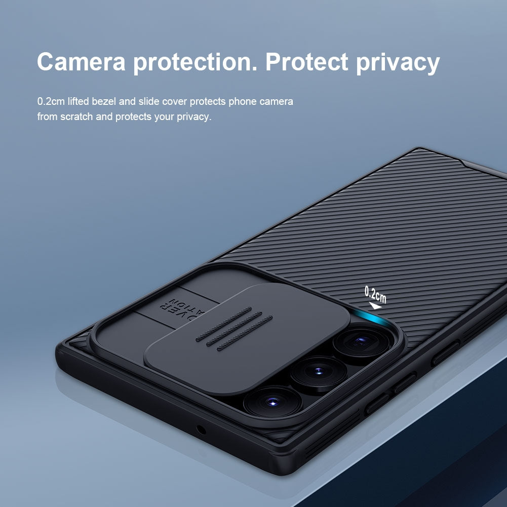 NILLKIN Hybrid Hülle für Samsung Galaxy S23 ULTRA Camshield Pro Case Handy Cover