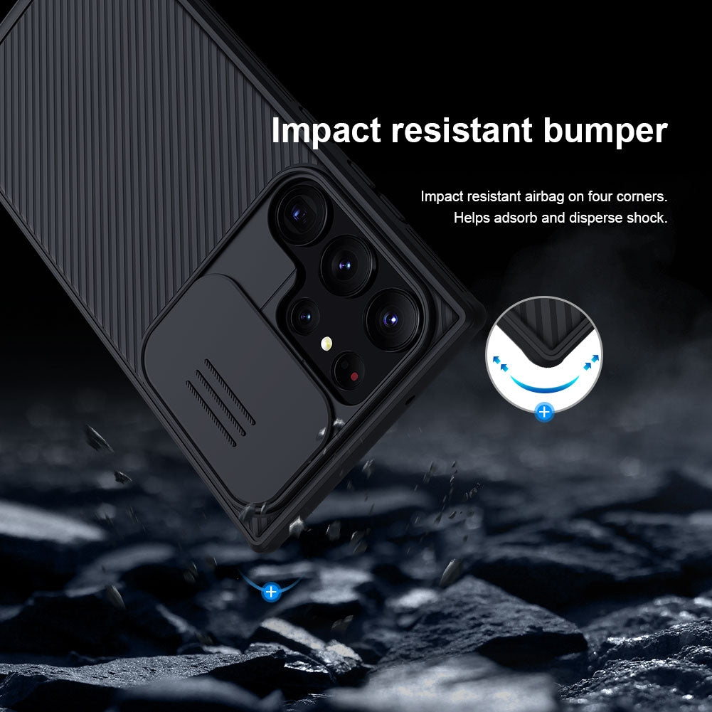 NILLKIN Hybrid Hülle für Samsung Galaxy S23 ULTRA Camshield Pro Case Handy Cover