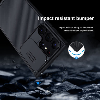 NILLKIN Hybrid Hülle für Samsung Galaxy S23 ULTRA Camshield Pro Case Handy Cover