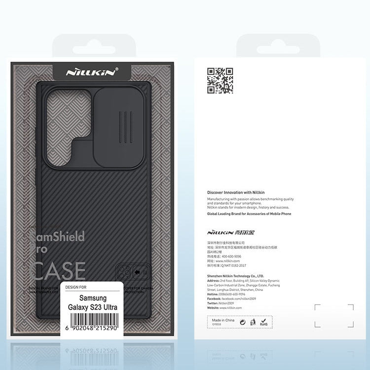 NILLKIN Hybrid Hülle für Samsung Galaxy S23 ULTRA Camshield Pro Case Handy Cover