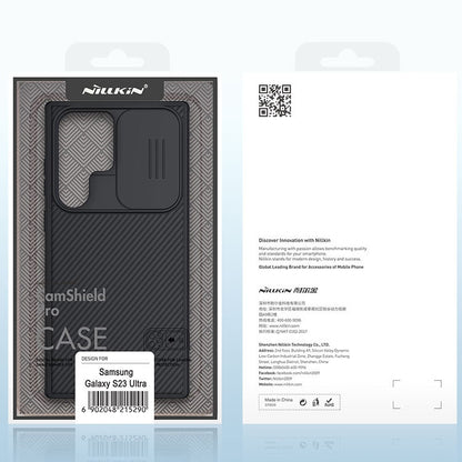 NILLKIN Hybrid Hülle für Samsung Galaxy S23 ULTRA Camshield Pro Case Handy Cover