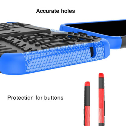 Outdoor Hülle für Samsung Galaxy A54 Tire Rutschfest Kickstand PC TPU Cover Case