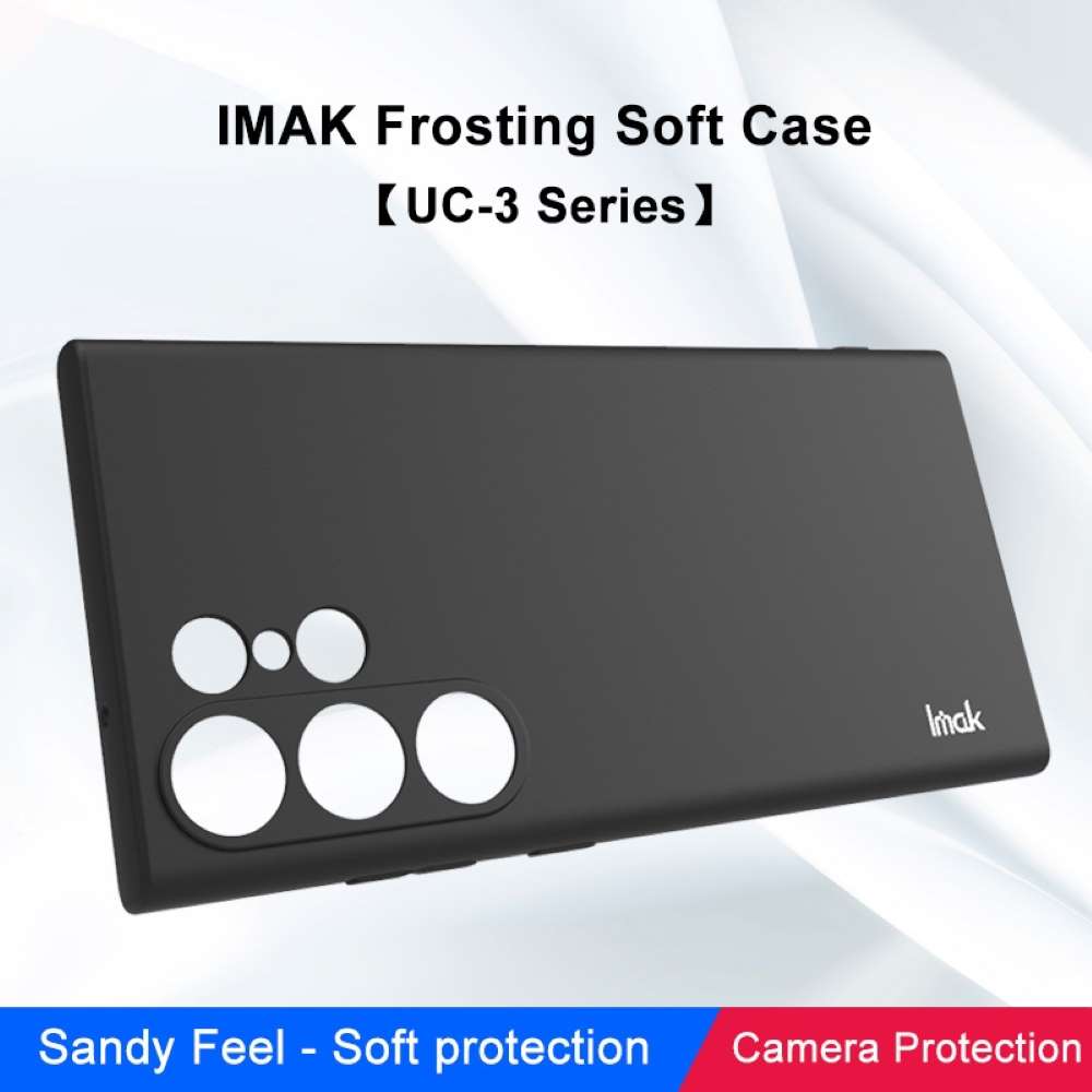 IMAK TPU Hülle für Samsung Galaxy S23 ULTRA UC-3 Series Frosted Matt Cover Case