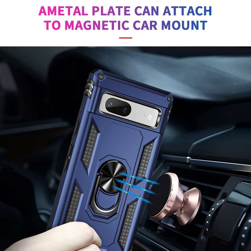 Outdoor Hülle für Google Pixel 7a TPU PC Hybrid Sergeant Armor Ring Cover Case