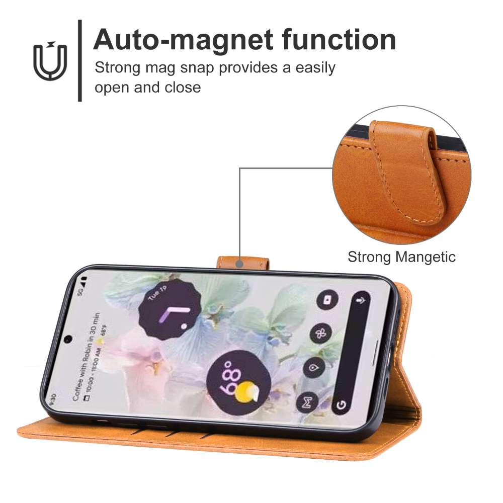 Handy Tasche für Google Pixel 8 PRO Wallet Magnet Klappetui Schutzhülle Case