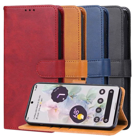 Handy Tasche für Google Pixel 8 Wallet Magnet Klappetui Hülle Kartenfach Case