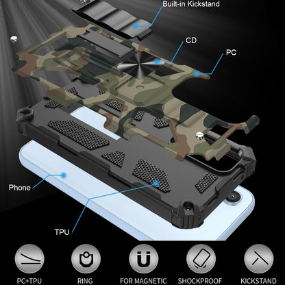 Outdoor Hülle für Samsung Galaxy A54 Camouflage Shockproof Schutz Armor Cover