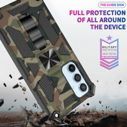Outdoor Hülle für Samsung Galaxy A54 Camouflage Shockproof Schutz Armor Cover