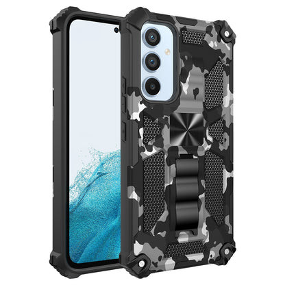 Outdoor Hülle für Samsung Galaxy A54 Camouflage Shockproof Schutz Armor Cover