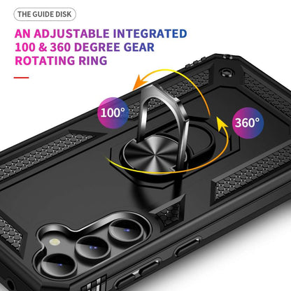 Outdoor Hülle für Samsung Galaxy S23 FE TPU PC Hybrid Sergeant Armor Schutzcover