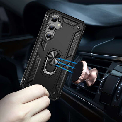 Outdoor Hülle für Samsung Galaxy S23 FE TPU PC Hybrid Sergeant Armor Schutzcover