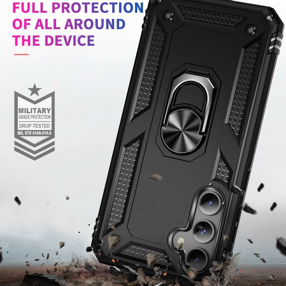 Outdoor Hülle für Samsung Galaxy S23 FE TPU PC Hybrid Sergeant Armor Schutzcover