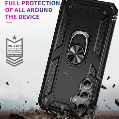 Outdoor Hülle für Samsung Galaxy S23 FE TPU PC Hybrid Sergeant Armor Schutzcover