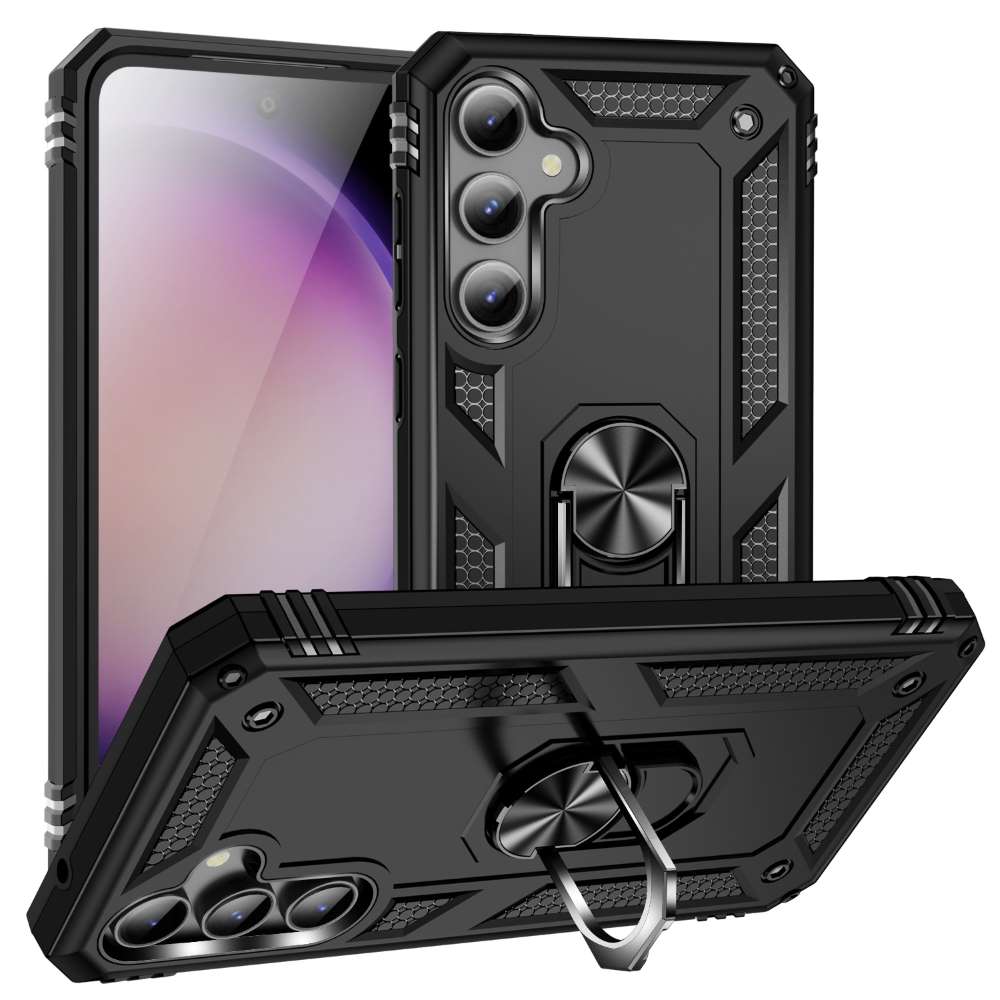 Outdoor Hülle für Samsung Galaxy S23 FE TPU PC Hybrid Sergeant Armor Schutzcover