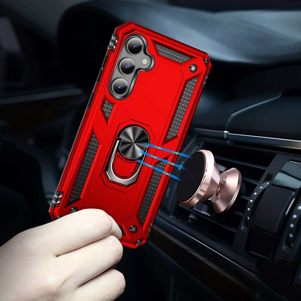 Outdoor Hülle für Samsung Galaxy S23 FE TPU PC Hybrid Sergeant Armor Schutzcover