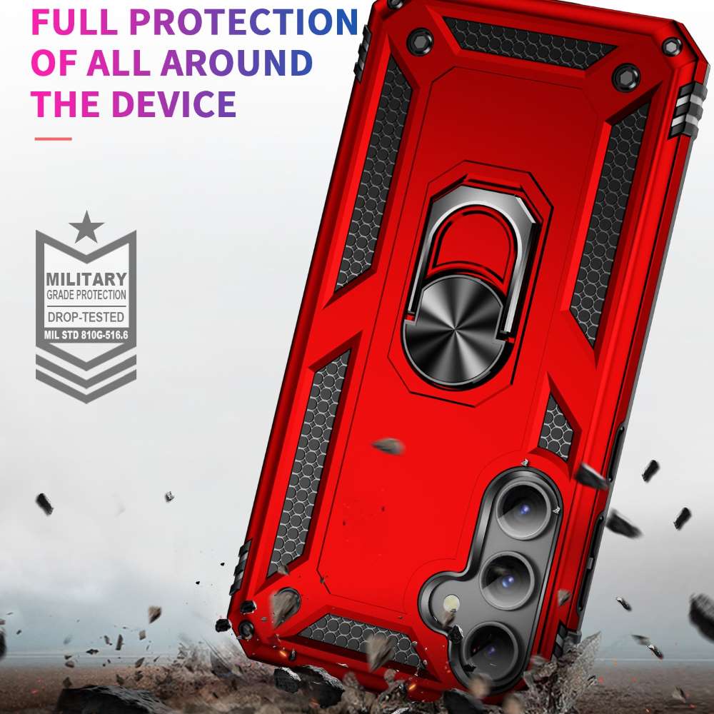Outdoor Hülle für Samsung Galaxy S23 FE TPU PC Hybrid Sergeant Armor Schutzcover