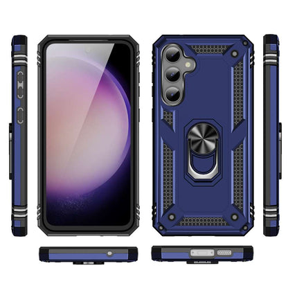 Outdoor Hülle für Samsung Galaxy S23 FE TPU PC Hybrid Sergeant Armor Schutzcover
