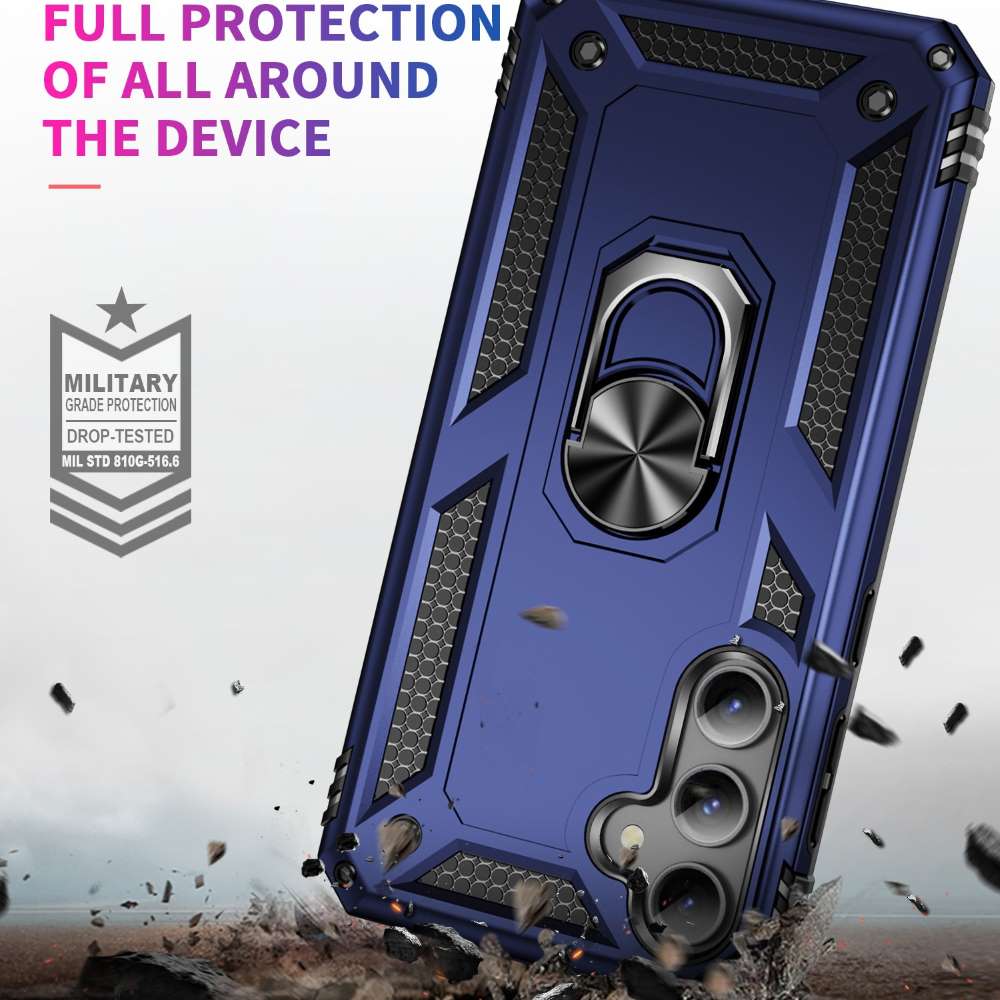 Outdoor Hülle für Samsung Galaxy S23 FE TPU PC Hybrid Sergeant Armor Schutzcover