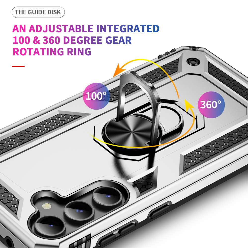 Outdoor Hülle für Samsung Galaxy S23 FE TPU PC Hybrid Sergeant Armor Schutzcover
