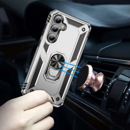 Outdoor Hülle für Samsung Galaxy S23 FE TPU PC Hybrid Sergeant Armor Schutzcover
