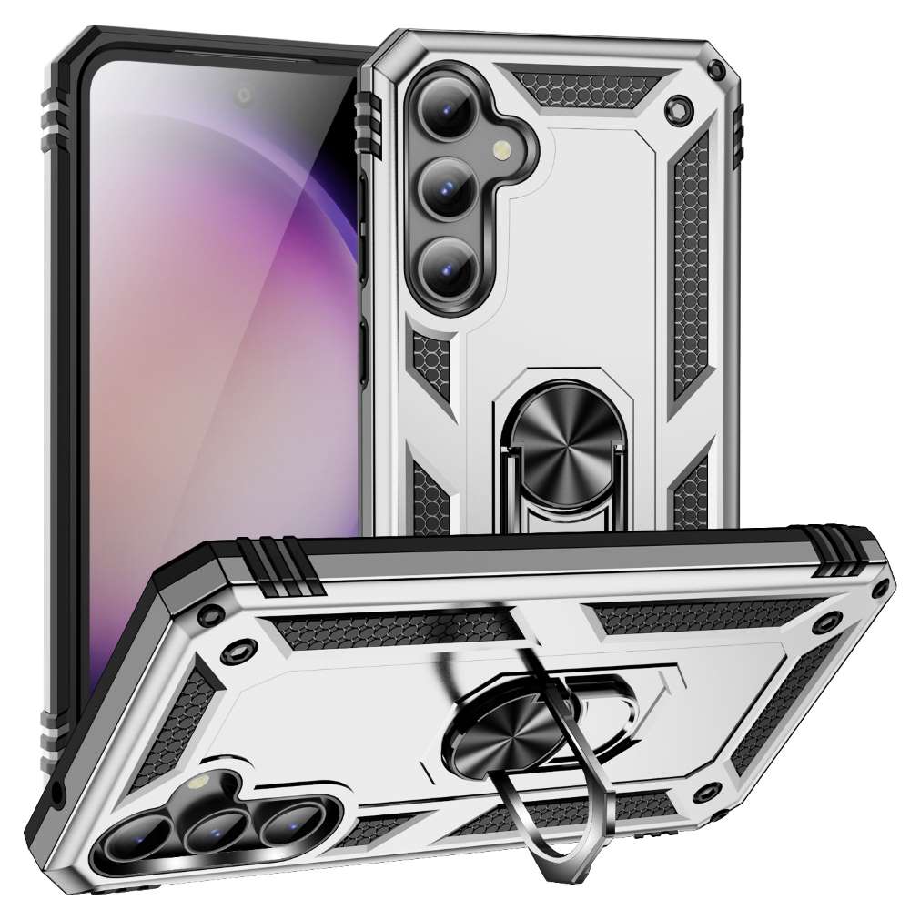 Outdoor Hülle für Samsung Galaxy S23 FE TPU PC Hybrid Sergeant Armor Schutzcover