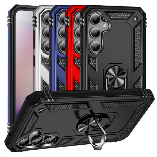 Outdoor Hülle für Samsung Galaxy S23 FE TPU PC Hybrid Sergeant Armor Schutzcover