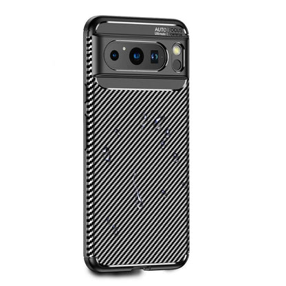 TPU Hülle für Google Pixel 8 PRO Carbon Fiber Muster Shockproof Back Cover Case