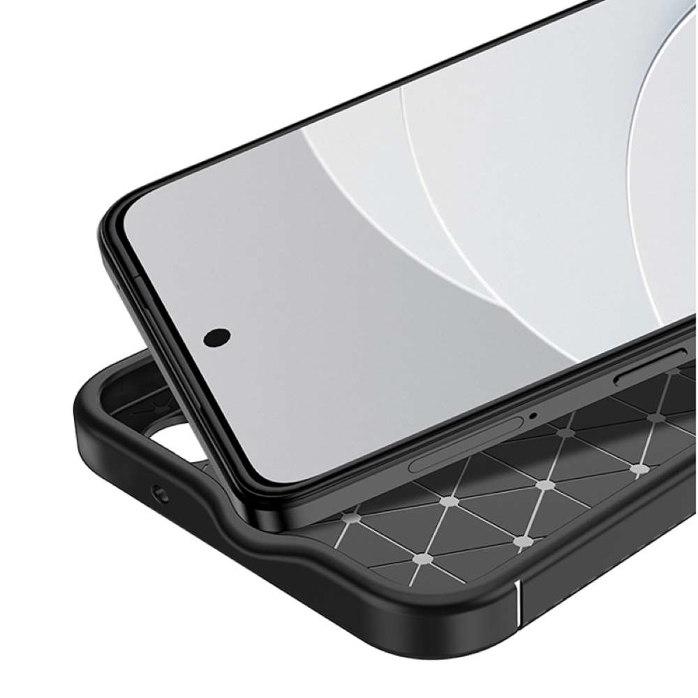 TPU Hülle für Google Pixel 8 PRO Carbon Fiber Muster Shockproof Back Cover Case