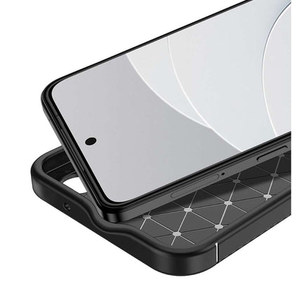 TPU Hülle für Google Pixel 8 PRO Carbon Fiber Muster Shockproof Back Cover Case