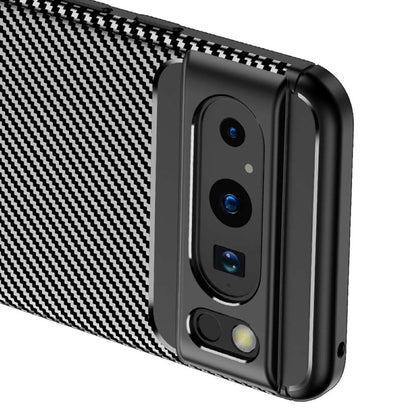 TPU Hülle für Google Pixel 8 PRO Carbon Fiber Muster Shockproof Back Cover Case