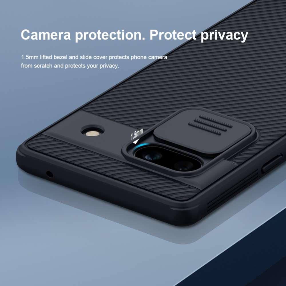 NILLKIN Hybrid Hülle für Google Pixel 7a Camshield Pro Case Handy Full Cover